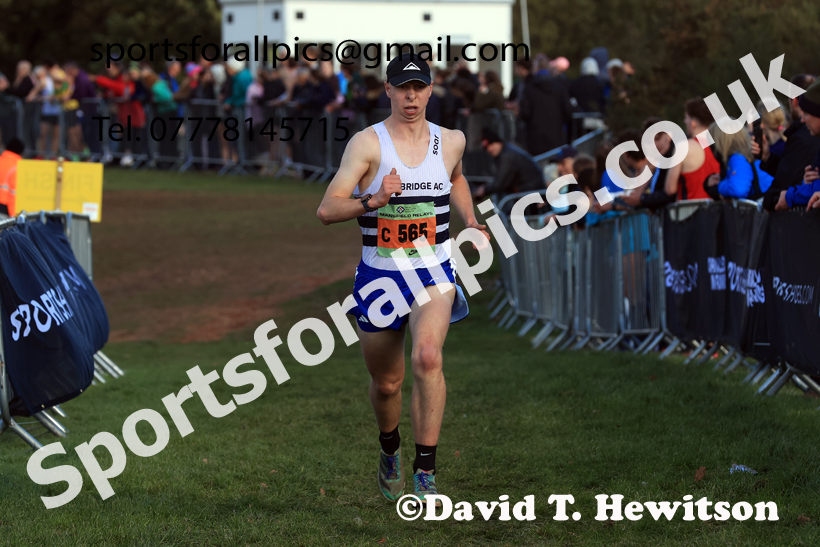 Junior Mens 2025 National Cross Country Relays, Berry Hill Park, Mansfield. Photo: David T. Hewitson/Sports for All Pics